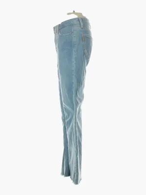 PAIGE Denim Wide-Leg Women's Jeans in Light Blue thumbnail 4
