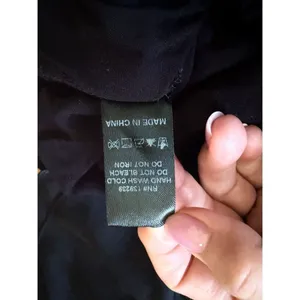 The Impeccable Pig Black Halter Ruffle Mini Dress Size S thumbnail 6