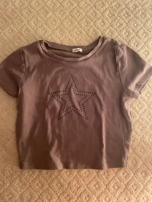 Garage Star Cropped Baby Tee thumbnail 1
