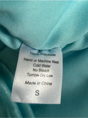 Lucy in the Sky Light Blue Ruched Slinky Bodycon Mini Dress Size Small thumbnail 4