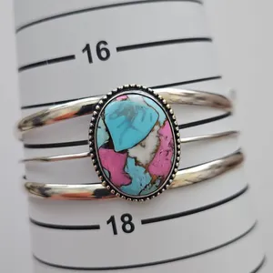 Cotton Candy Turquoise Bangle thumbnail 7