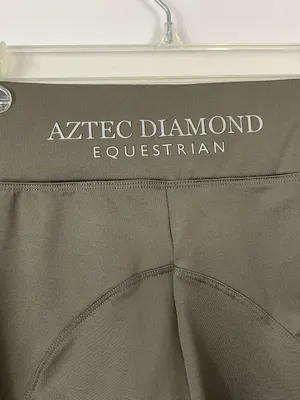 Aztec Diamond Equestrian Riding Pants Womens Size Small Green thumbnail 6