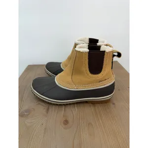Eddie‎ Bauer Hunt Pac WeatherEdge Womens 9 Brown Tan Chelsea Duck Boots thumbnail 6