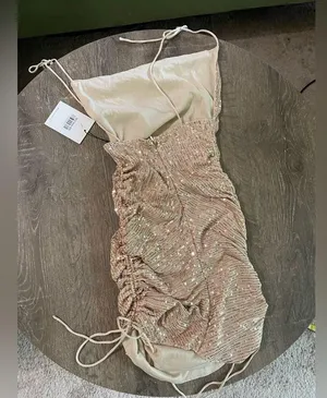 Hello Molly sequin mini dress gold thumbnail 9