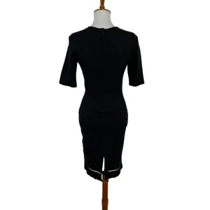 Lulus Dress Medium Black Bodycon Party Elegant‎ Cocktail Date Night thumbnail 4