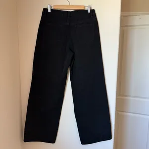 Peppermayo Black Wide Leg Jeans US 6 High Rise Denim 100% Cotton thumbnail 2