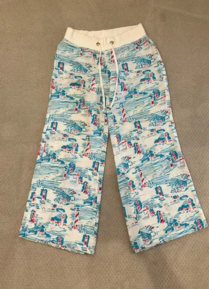 Lilly Pulitzer Beach Pants Linen thumbnail 1
