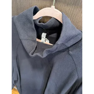 Lululemon Textured Funnel-Neck Pullover Black womens 16 thumbnail 2