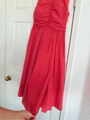 Petal + Pup Midi Sun Dress Pink / Red Size M thumbnail 3