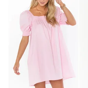 Show Me Your Mumu Annalynne Mini Dress Petal Pink thumbnail 4