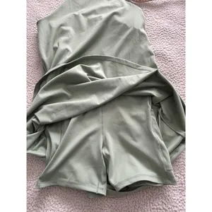 Madewell Flex Fitness Dress w/Built in Shorts Tennis Pickle Ball Green Size S thumbnail 10