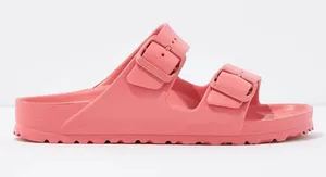 Birkenstock Arizona EVA sandals coral pink Waterproof Double Strap Sandal shoe thumbnail 1