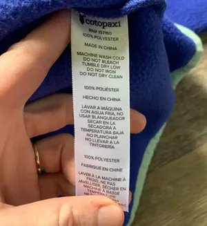 Cotopaxi Teca Fleece Pullover Blue M thumbnail 8