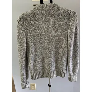 AE American Eagle Women's‎ Wool Rabbit Hair Gray Cardigan Sweater Size XL thumbnail 4