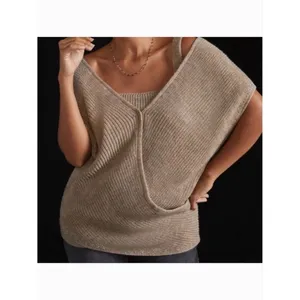 Anthropologie Twist-Front Sweater Set thumbnail 3