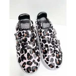 Goats Leopard Print Triple‎ Strap Sneakers Womens Size 6.5 Pink Black thumbnail 3