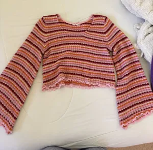 Altar'd State Sweater Cropped Knit thumbnail 1