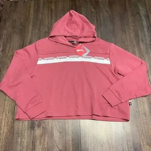 Puma XL Amplified Cropped Hoodie thumbnail 7