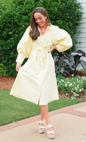 The Pants Store Yellow Dress thumbnail 1