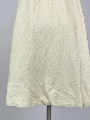 NWOT Farm Rio Linen Blend Floral Print Sleeveless Mini Dress Elastic Waist Sz M thumbnail 9