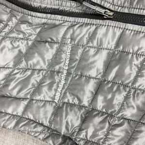 The North Face ThermoBall Puffer Vest Womens Medium Gray Quilted Zip Insulated thumbnail 6