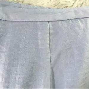THE JETSET DIARIES‎ Purple Satin Midi Skirt Draped Ruffle Thigh Slit Large New thumbnail 11