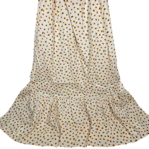 WeWoreWhat Smocked Midi Dress Ditsy‎ Daisies Ivory Multi Womens Size M New thumbnail 3