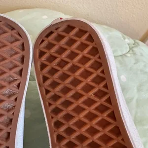 Vans Old Skool Cream and White Sneakers Womens size 6.5 thumbnail 14