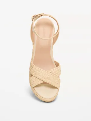 Old Navy Platform Woven Sandals thumbnail 2