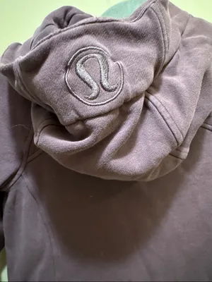 Lululemon Purple Hooded Zip-Up Sweatshirt thumbnail 5