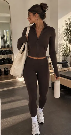 Lululemon Define Cropped Jacket Espresso thumbnail 1