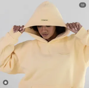 Comfrt pastel edit yellow hoodie thumbnail 1