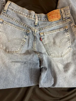 Levi's Light Blue Slim Straight Jeans thumbnail 3