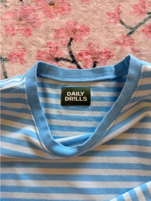 Daily Drills Cotton Striped Long Sleeve thumbnail 3