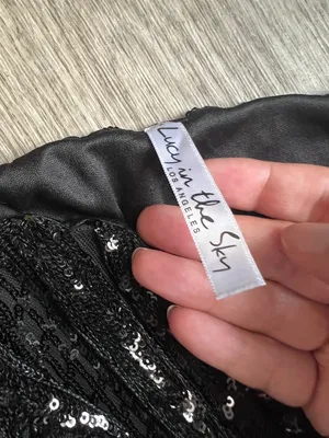 Lucy In The Sky sequin mini skirt size small thumbnail 8