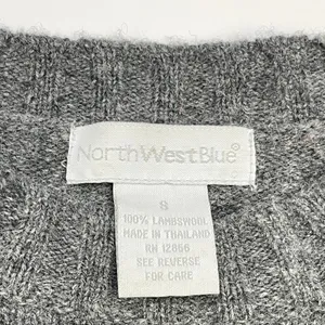 NorthWestBlue Women Fair Isle Lambswool Sweater Size S Nordic Apres Ski‎ Cabin thumbnail 8