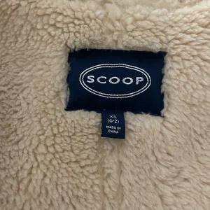 NWT Scoop NYC Faux Suede Sherpa Cropped Bomber Jacket thumbnail 5