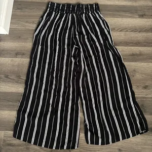 Hollister Wide Leg Striped Trouser Pants thumbnail 2