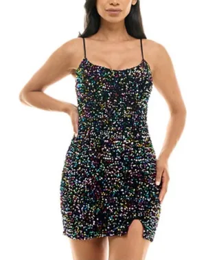 Sequin bodycon dress Multiple Size XS thumbnail 1