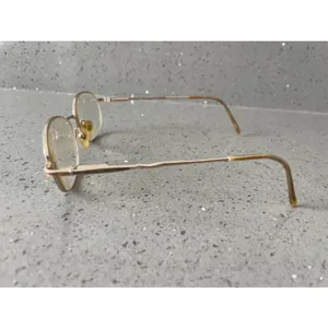 Savvy 51-16-130 Eyeglasses Frames ONLY Glasses Full Rim gold Vtg thumbnail 3