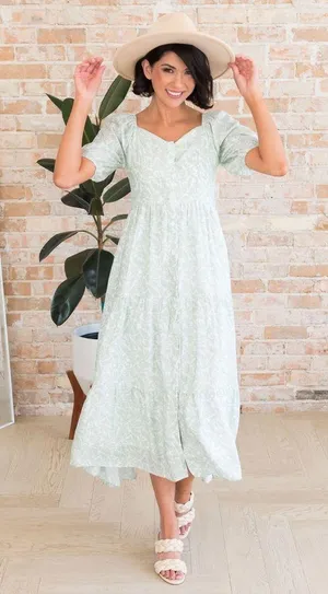 Mikarose ‘The Drew’ Maxi Small Floral Maxi Dress - size XL thumbnail 13