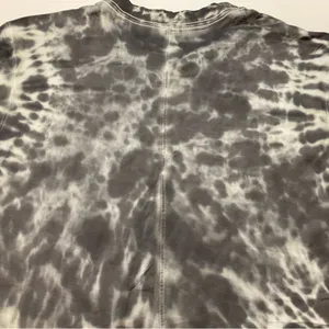 Lululemon All Yours Tee *Tie Dye Marmoleado Tie Dye Graphite Gray Women Sz M/8 thumbnail 9