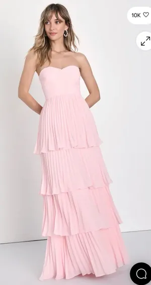 Lulus Prom Dress in Pink thumbnail 1