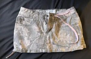 Hollister Camo Skirt Denim thumbnail 1