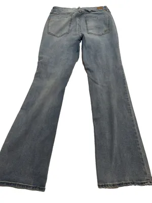 7 For All Mankind Tummy less High Rise Slim Bootcut Medium Wash Jeans Sz 12 thumbnail 2