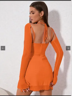 Orange Draped Side thumbnail 2