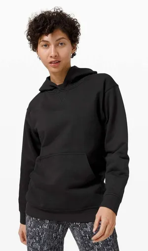 Lululemon All Yours Hoodie *Terry in Black‎ Size 2 thumbnail 1
