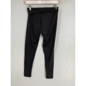YiDian Womens Leggings Black Limited Edition Smiley Graphic Medium thumbnail 3