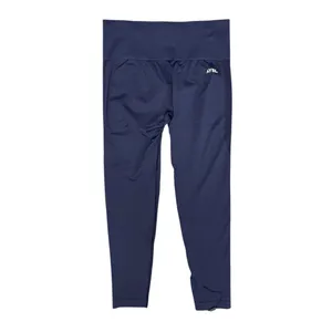 AYBL Empower Seamless Pull On Leggings Navy Blue Large Workout Fitness Gym NWOT thumbnail 6