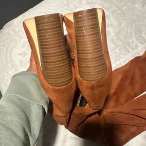 Olivia marrón Over the Knee heel Boots Brown Size 7 thumbnail 6